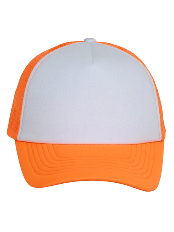 gorra trucker naranja