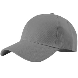 gorra drill plomo gris