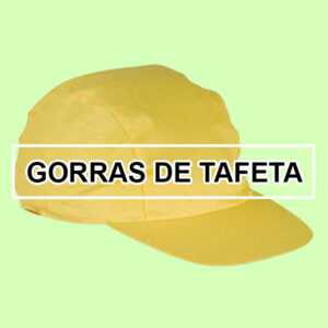 gorras de tafeta