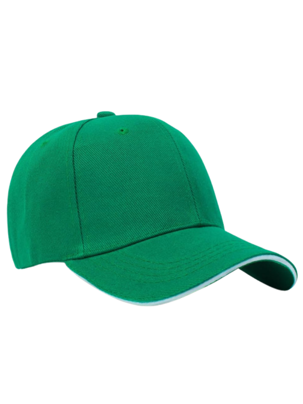 gorra sandwich verde